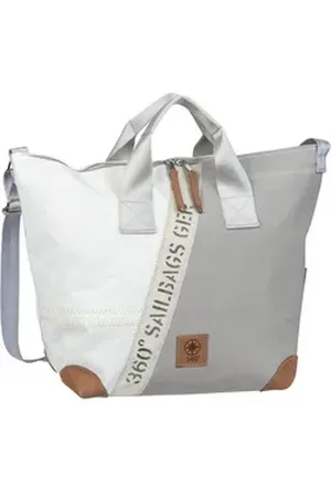 360 Grad 360Grad Umhängetasche Suutje, Crossbody Bag grau|weiß