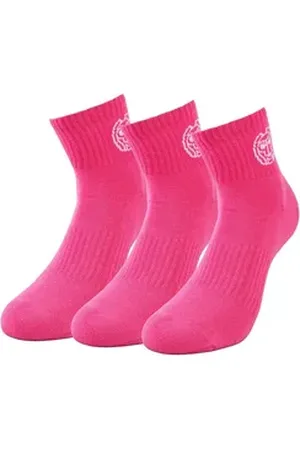 Bidi Badu Sportsocken Gila 3 Pack Pack Ankle Tech Socks Unisex rosa 43-46