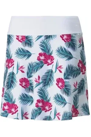 PUMA Skort Golf Skort PWRSHAPE Paradise Weiß Damen L L