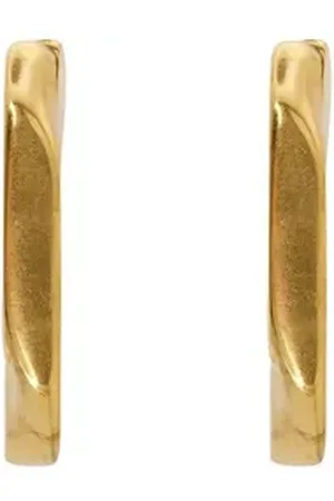 Heideman Paar Ohrstecker Lina goldfarben (Ohrringe, inkl. Geschenkverpackung), Creolen Frauen goldfarben
