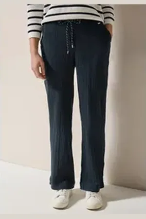 CECIL Culotte mit Elastikbund blau XXL