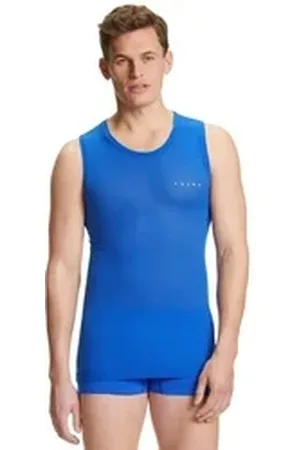 Falke Tanktop (1-tlg) kühlend für warme Temperaturen blau S