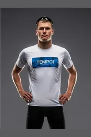 FUSION Laufshirt TEMPO! T-Shirt mens Laufshirt blau S