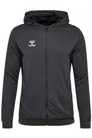 Hummel Sweatjacke hmlAUTHENTIC PL Kapuzenjacke Polyester grau 3XL