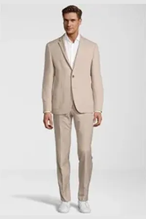 Steffen Klein SteffenKlein Anzug Slim Fit (2-tlg) beige 102