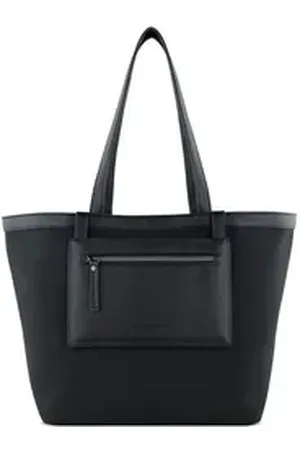 Bugatti Schultertasche Tote Bag (Set, 2-tlg) schwarz