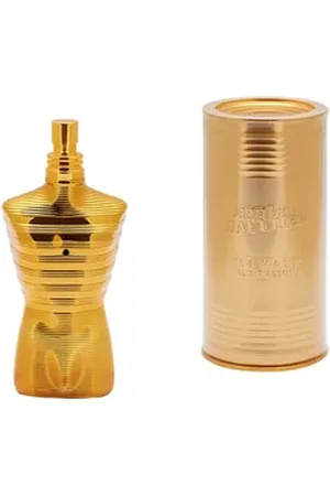 Jean Paul Gaultier Extrait Parfum Le Male Elixir Absolu, mit goldfarbenen Streifen weiß