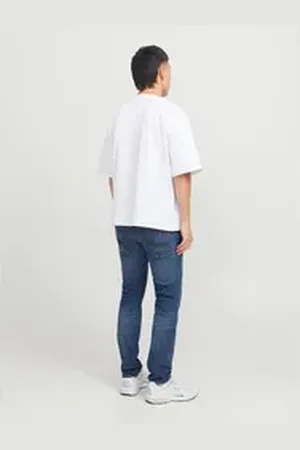 JACK & JONES Skinny-fit-Jeans Liam (1-tlg) blau 31