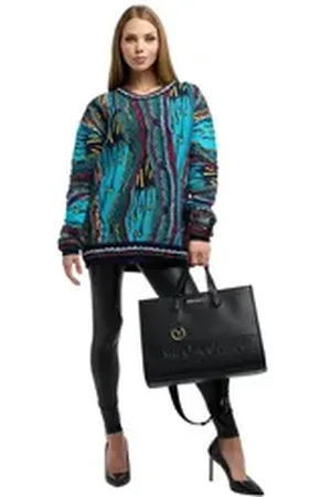 Carlo Colucci Shopper Emanuelli schwarz