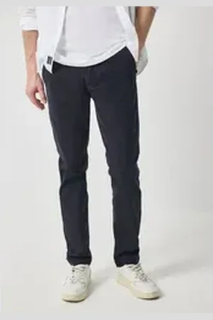 Street one MEN Chinohose aus Baumwolle mit Stretchanteil blau 33