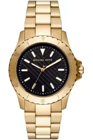 Michael Kors Quarzuhr EVEREST MK9078, Armbanduhr, Herrenuhr, Damenuhr, Edelstahlarmband goldfarben