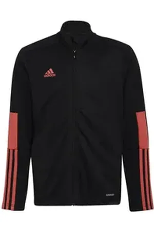 adidas Performance Sweatjacke Performance Polyester rot|schwarz 152