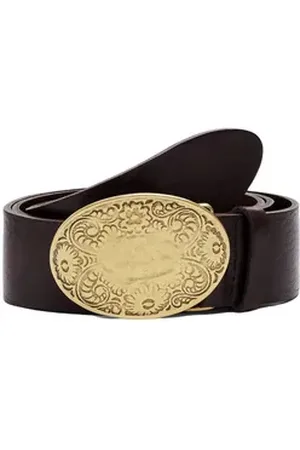 Desigual Ledergürtel Leather Belt aus echtem Rindsleder braun W95