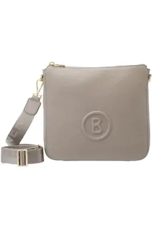 Bogner Umhängetasche Hedwig Shoulderbag, aus echtem Rindsleder braun