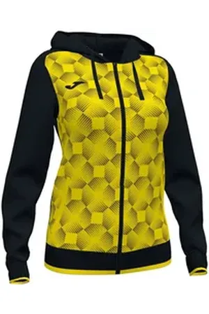Joma Trainingsanzug Supernova III Hoodie Jacket Damen gelb|schwarz XS