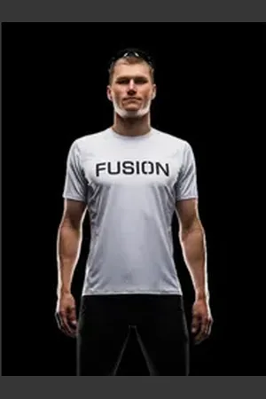 FUSION Laufshirt TEMPO! T-Shirt mens Laufshirt weiß S