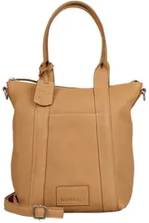 Burkely Shopper Shopper, aus echtem Leder braun