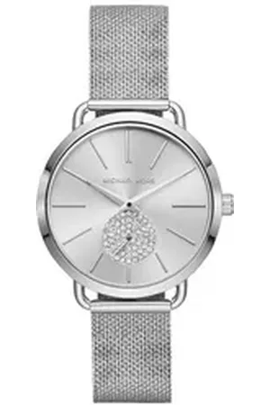 Michael Kors Quarzuhr MK3843 Damen-Uhr Portia Analog Quarz Edelstahl-Armband