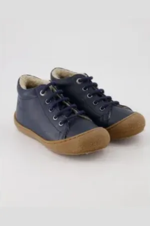 Naturino Cocoon Nappa Schnürstiefel blau 23 EU