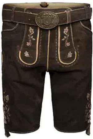 KRÜGER Trachtenlederhose Calle Herren braun 46