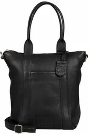 Burkely Shopper Shopper, aus echtem Leder schwarz