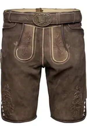 KRÜGER Trachtenlederhose Jendrik Herren braun 56