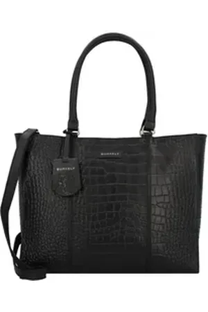 Burkely Shopper Cool Colbie, Leder schwarz