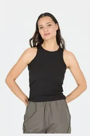 Athlecia Tanktop Tinashe im schnelltrocknenden, gerippten Design schwarz 42