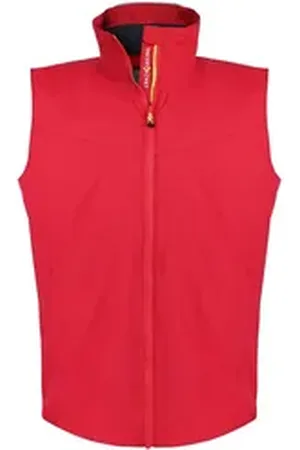 CRAZY 4 SAILING Regenjacke Unisex Texel Weste Rot XL rot XL