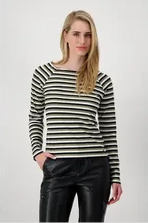monari Langarmshirt grün 40