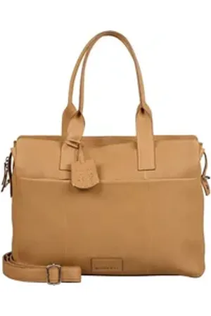 Burkely Businesstasche Workbag, aus echtem Leder braun