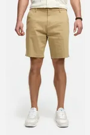 INDICODE Chinoshorts INSeven mit dezenten Gesäßtaschen beige XL