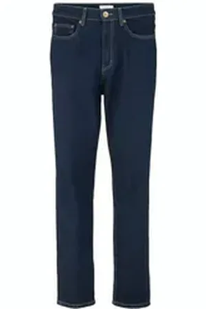hessnatur Bequeme Jeans Mads Relaxed Tapered aus reinem Bio-Denim (1-tlg) Mads Relaxed Tapered aus reinem Bio-Denim blau 32/30