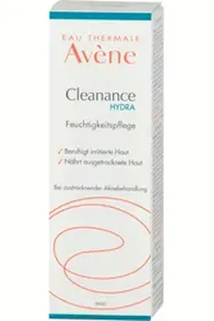 Avène Avene Feuchtigkeitscreme Cleanance Hydra Beruhigende Feuchtigkeitspflege Spar-Set, 1-tlg., Tagespflege bei austrocknenden und hautreizenden Akne-Behandlungen weiß