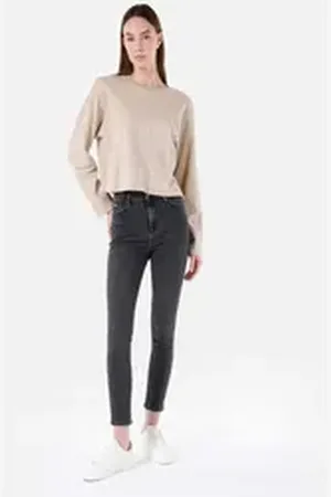 Colins Girlfriend-Jeans Skinny Fit High Waist Skinny Leg Damenjeans 26-28