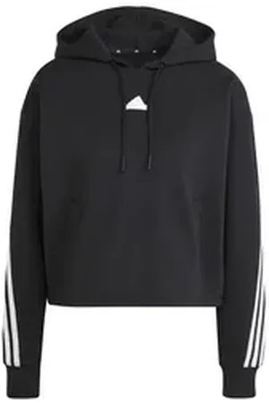 adidas Sportswear Hoodie Damen Hoodie FUTURE ICONS THREE STRIPES (1-tlg) schwarz M