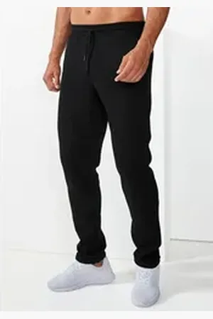 Bruno Banani Sweathose Jogginghose aus schöner Strukturware schwarz S (44/46)