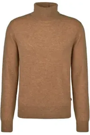 Digel Rollkragenpullover Francis 1/1 (1-tlg) beige|braun L