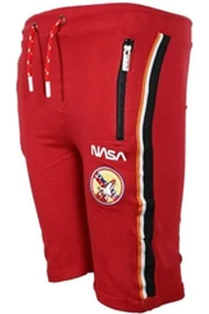 Nasa Bermudas Space Center Jungen Shorts Gr. 104 bis 164 rot 104