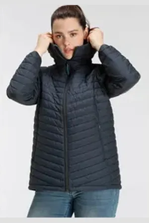 Jack Wolfskin Steppjacke NUBEENA Wasserabweisend & Winddicht & Atmungsaktiv & Wärmend blau 46