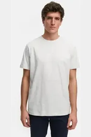 Kronstadt T-Shirt KSConrad Organic T-Shirt mit Rundhals-Ausschnitt aus 100% Bio-Baumwolle grau L