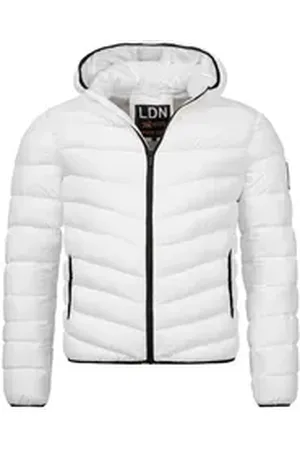 Brave Soul Steppjacke Grantplain weiß L