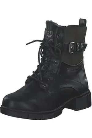 Mustang 1443601-9 Schnürstiefel schwarz 41 EU