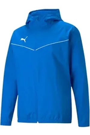 PUMA Regenjacke Herren Allwetterjacke teamRISE All Weather Jacket 657396 blau M