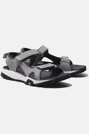 Timberland Lincoln Peak 2 STRAP SANDAL Sandale mit Klettverschluss grau 47,5 EU