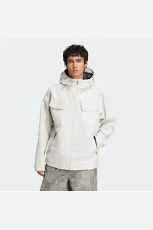 adidas Originals Schneejacke PREMIUM ESSENTIALS WATER-REPELLENT JACKE beige S