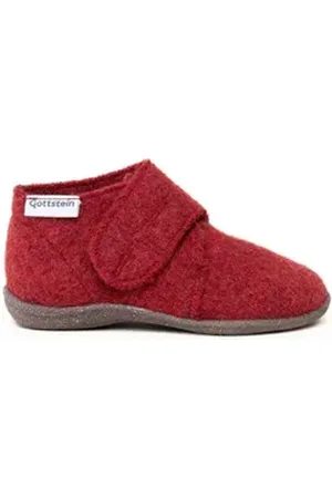 Gottstein Alpine Racer RU Hausschuh (1-tlg) Hausschuh - Hausschuh mit optimaler Passform rot 24 EU