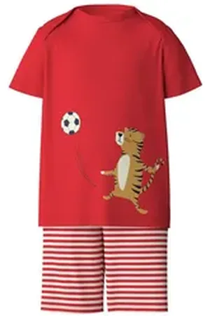 Calida Pyjama Toddlers Soccer Kinder (2 tlg) rot 80/86