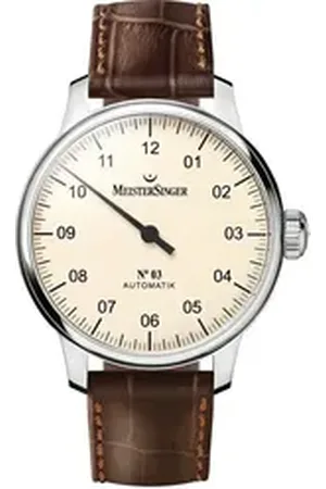 MeisterSinger Automatikuhr N°03 AUTOMATIK Elegante Herrenuhr, Zeitloses Design