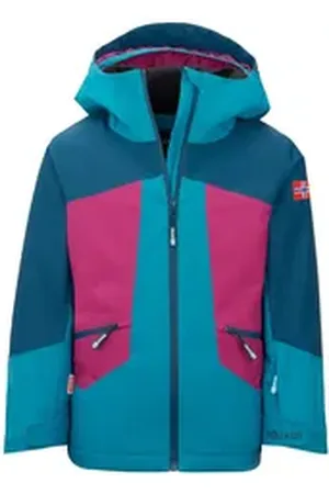 TROLLKIDS Skijacke Rauland Wasserdicht blau 98